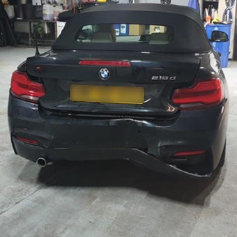 2018 BMW 218DDiminution in value after accident