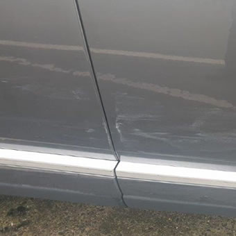 2016 Range Rover Vogue Depreciation in value after accident