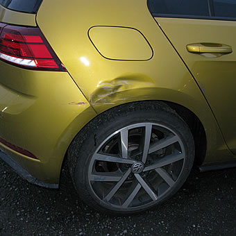 2018 VW Golf Diminution in value after accident